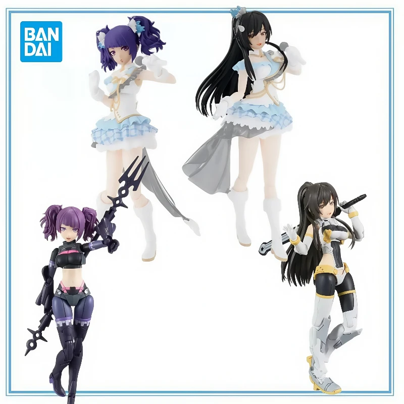 

BANDAIl in Stock Origina Shiny Colors HAIR STYLE&FACE PARTS SET (MAMIMI TANAKA/SAKUYA SHIRASE) Anime Cartoon Gifts Toys