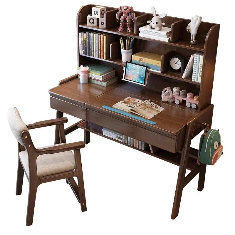 

2026 China Manufacturer Wood Children Study Desk Desk With Drawer Simple Style Office Table