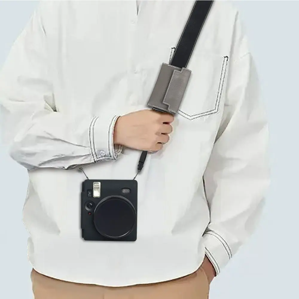 Silicone Instant Camera Case Solid Color Wear Resistant Protective Cover Shockproof Soft Protector for Fujifilm Instax Mini 99