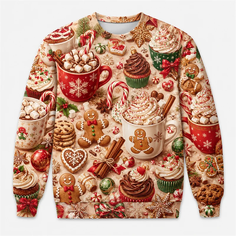 เสื้อสเวตเตอร์คริสต์มาสลายแปลก - Men'S Fashion Xmas Party บทวิจารณ์และราคา