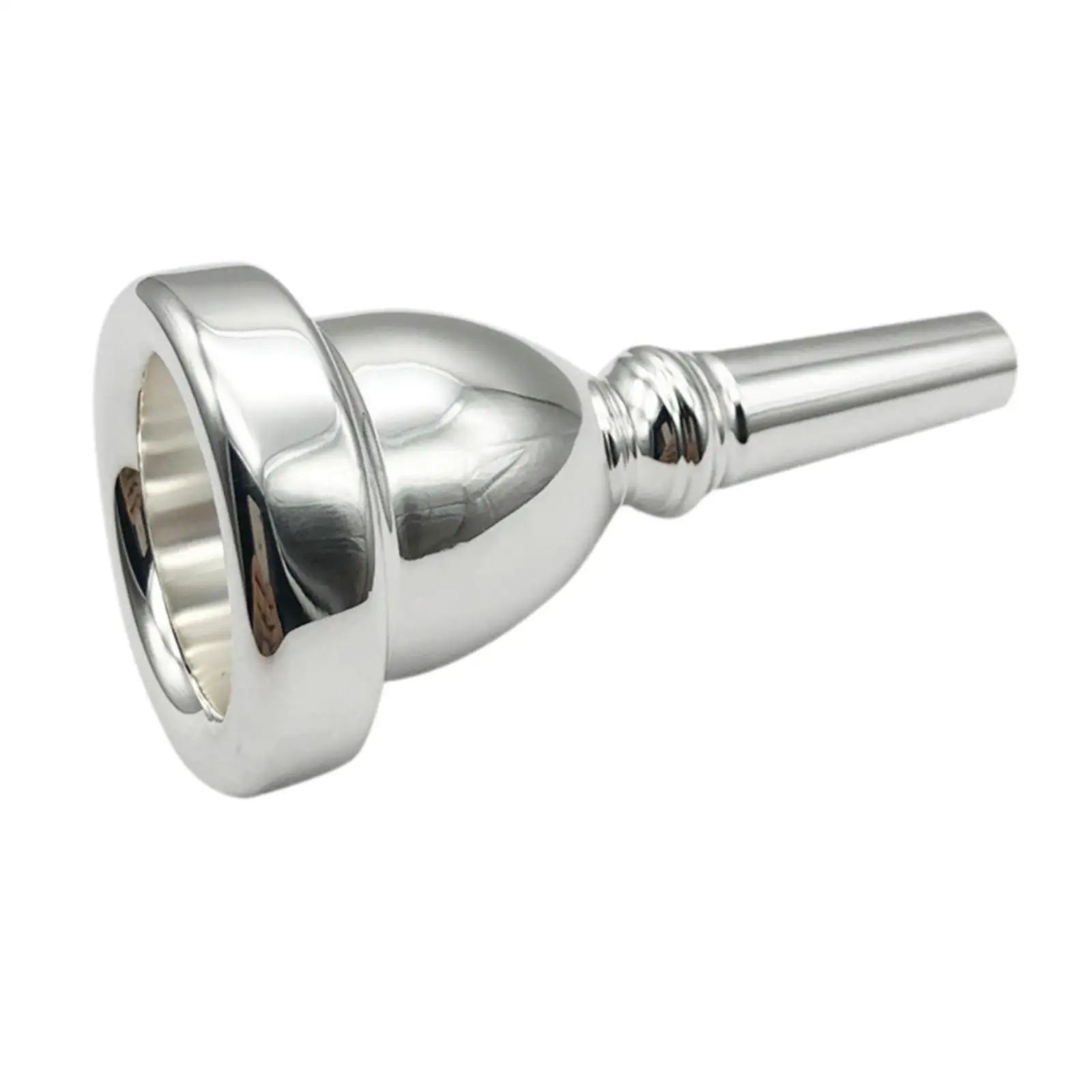 

Tuba Mouthpiece Brass Mouthpiece Music Lovers Gift Replacement Sturdy Portable Musical Instrument Accessory Professional