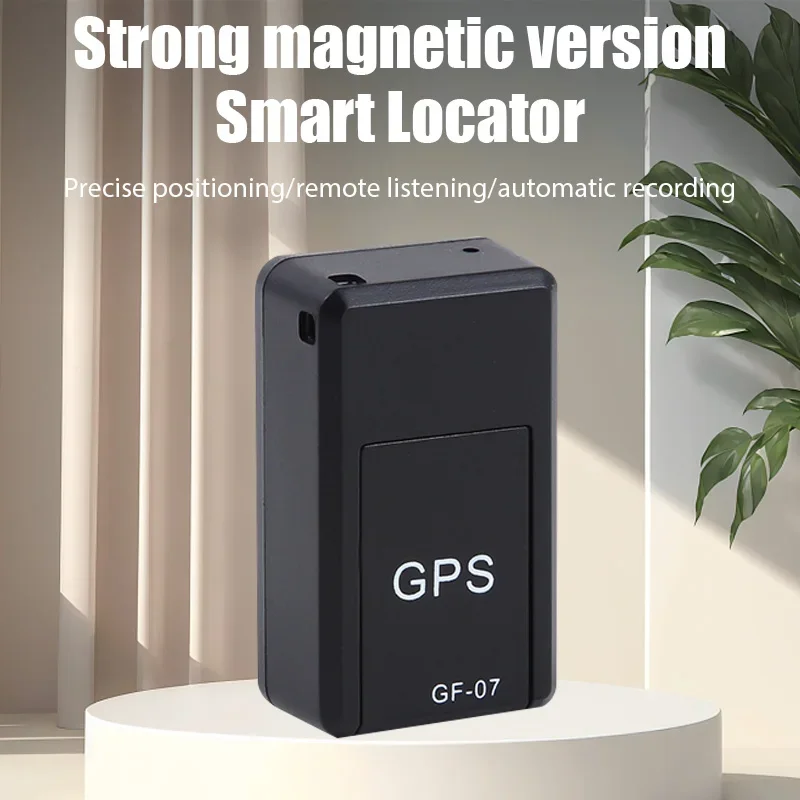 GF07 Strong Magnetic Car Tracker Anti-lost Anti-theft Device Mini Portable Precise Positioning GPS Locator for Children Elderly