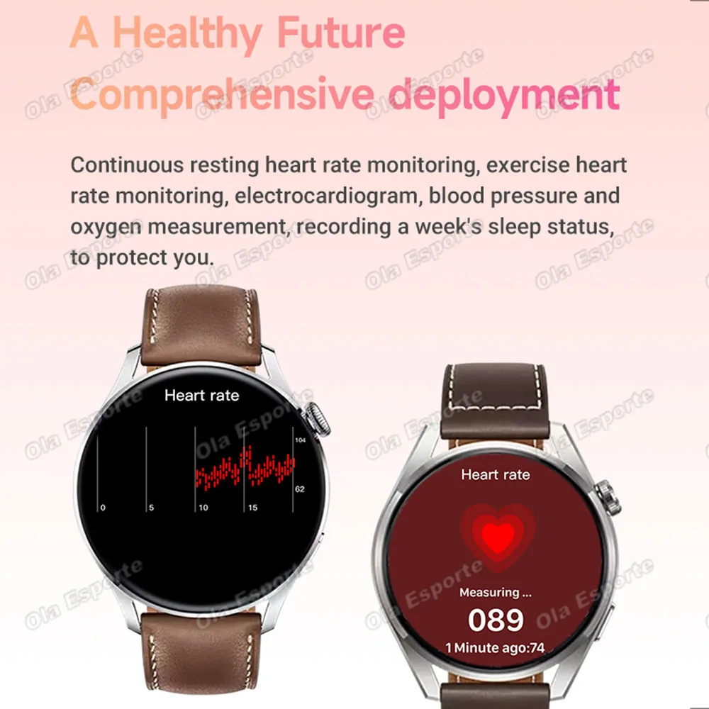 2026 New Smart Watch Men Women Heart Rate Sleep Health Monitor Bluetooth Talk Ladies Sport Smart Watch for Android IOS HW12 - view 3