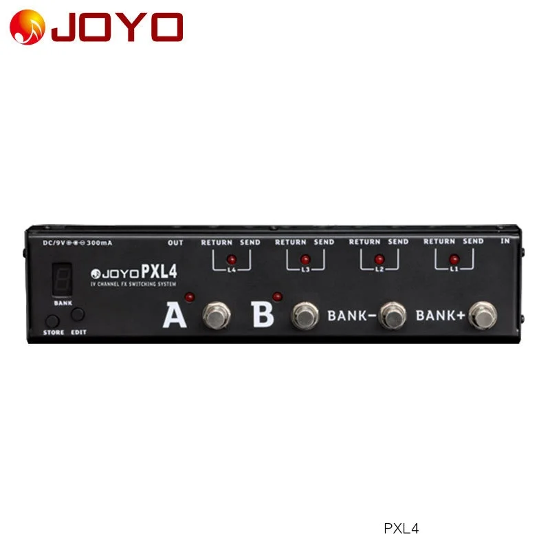 Zhuo Le PXL4/8/PRO Electric Guitar LIVE Single Block Effector Marshalling Box Programming Portable Controller