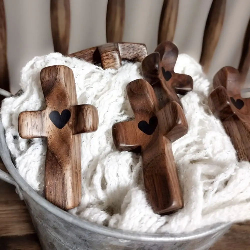 Cross My Heart Fingertip Stress Relief Toy Cross Toys Emotional Support Relieve Stress and Reduce Anxiety Encouragement Gift