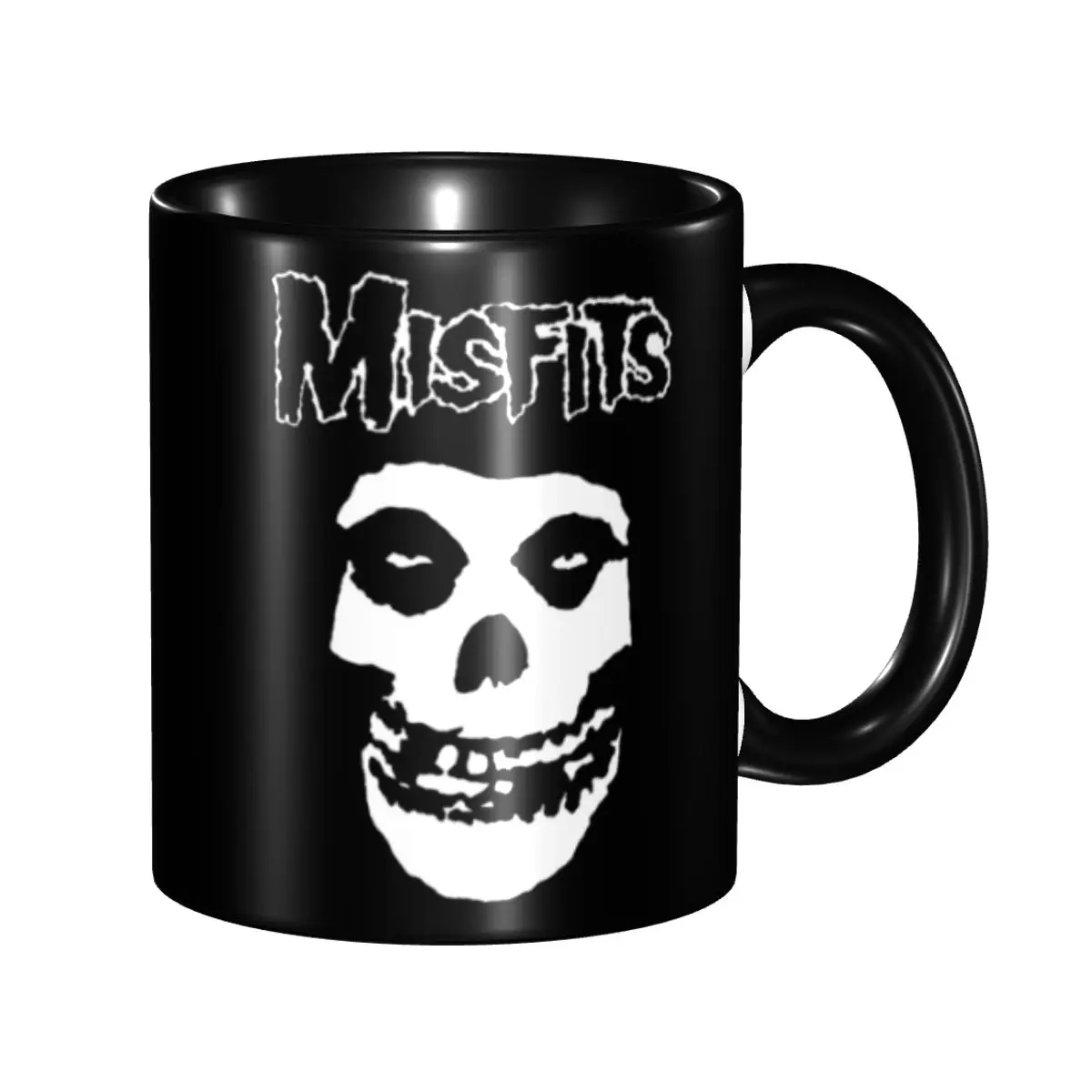

Customized Misfits Horror Punk Rock Band Coffee Mugs DIY Ceramic Milk Tea Cups