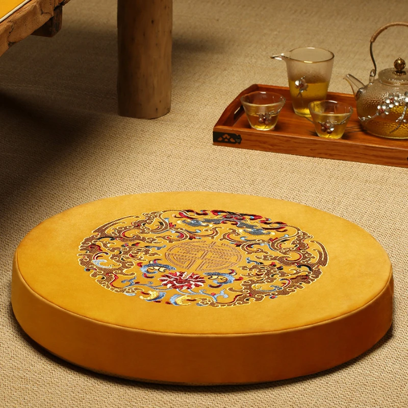 worship mat home meditation repair cushion Taoist Buddhist  round thickening customization