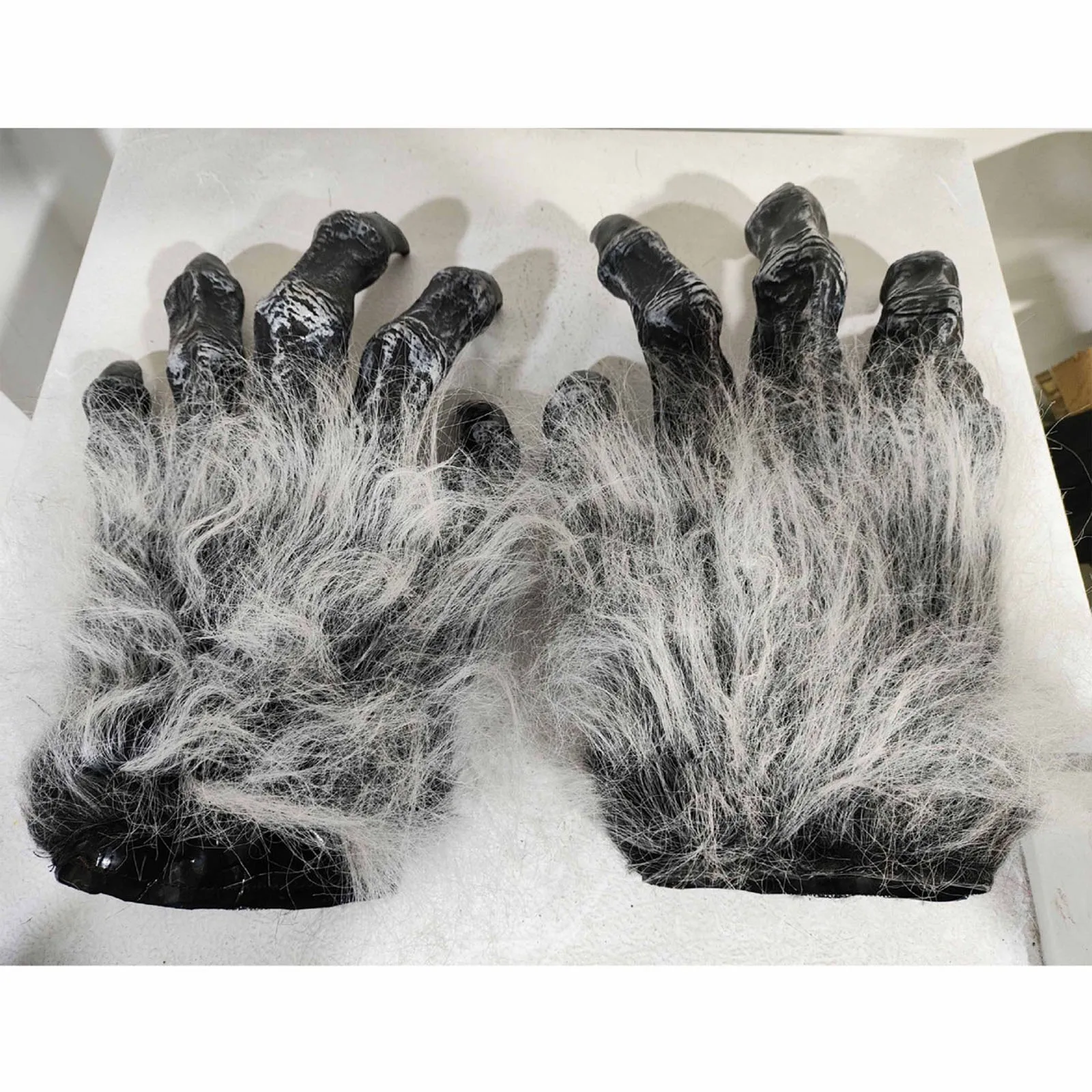 Herren Damen Horror Gruseliges Tier Wolf Bär Gorilla Adler Klaue Handschuhe für Halloween Cosplay Dress Up Ghost Kostüm Requisiten Gefälligkeiten