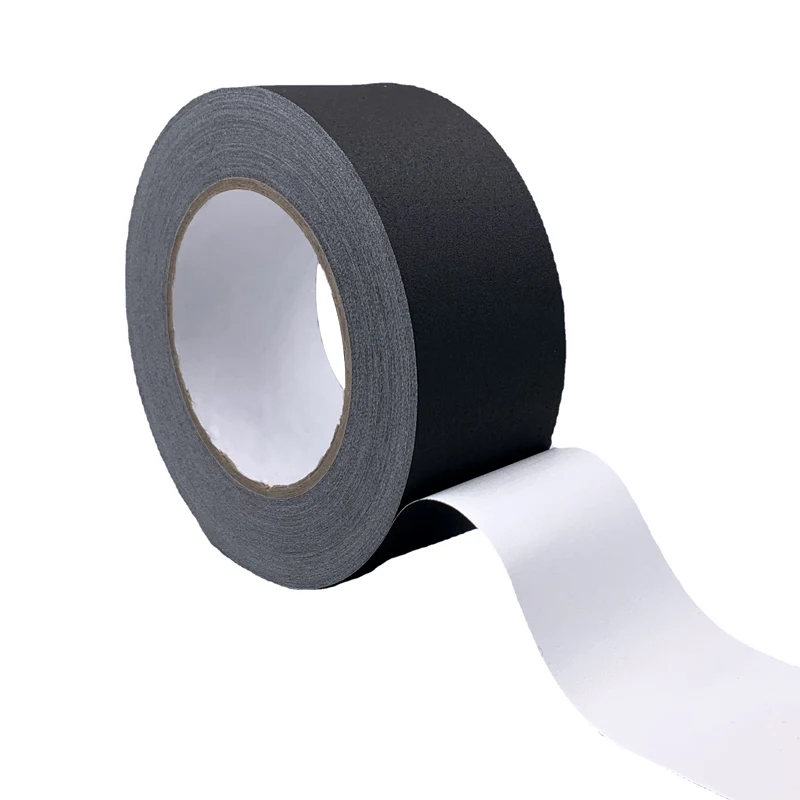 50mm 10M and 30yard Gaffer Tape Matte Black  Heavy Duty Non-Reflective Easy to Tear Leaves No Residue Waterproof Cloth Gaff Tape