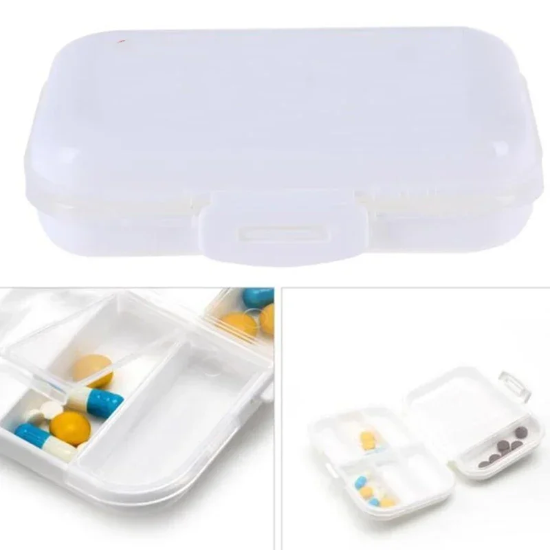 8 Grids Organizer Container For Tablets Travel Pill Box Small Box For Health Care Tools Portable Container For Medicines