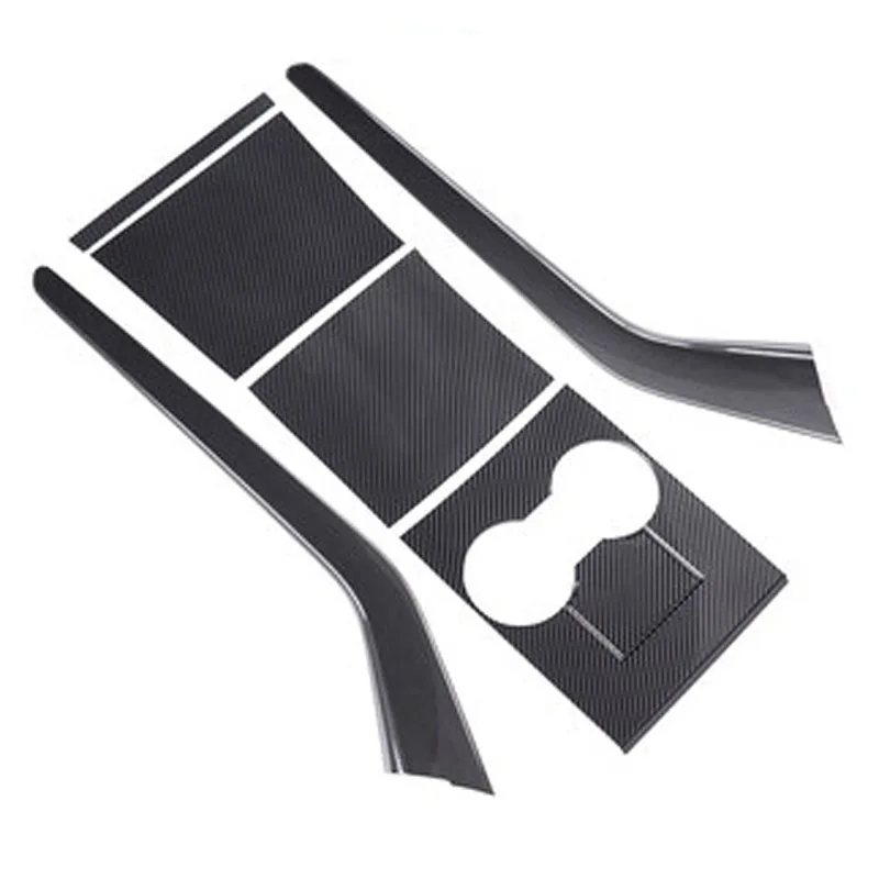

Center console Trim Decorative Sticker protective cover frame for Tesla model 3 model3 Interior Accessories 2018 2019