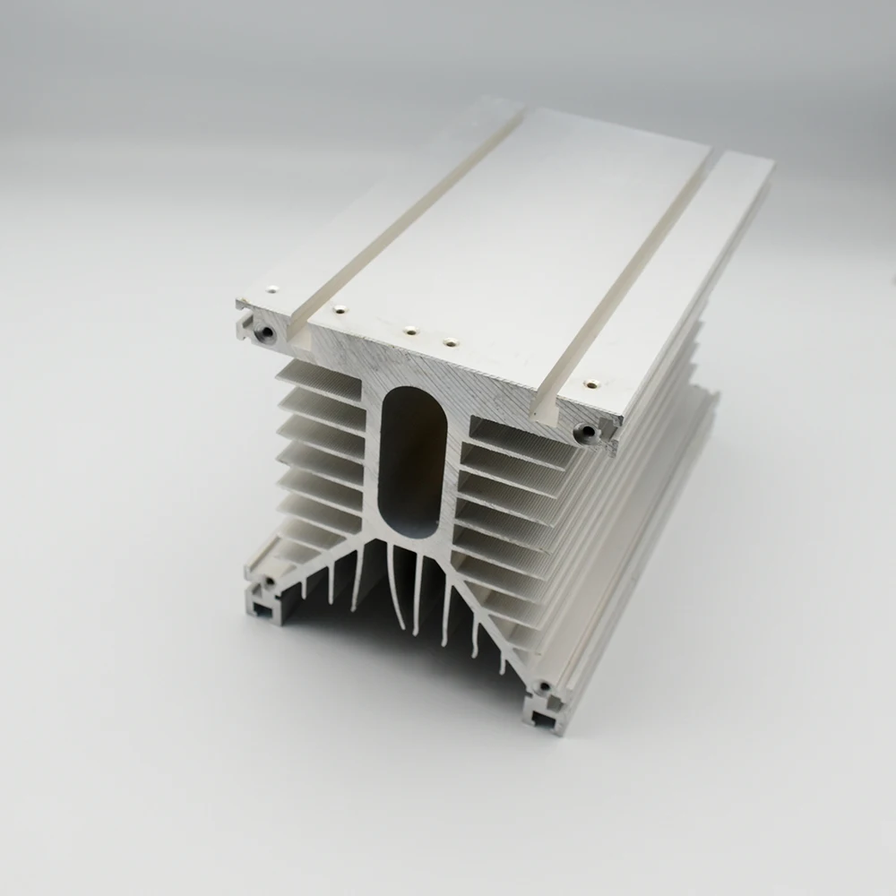 Three-phase SSR Aluminum Heat Sink  100A 150A 200A 300A 400A High Power Radiator DC to AC AC TO AC