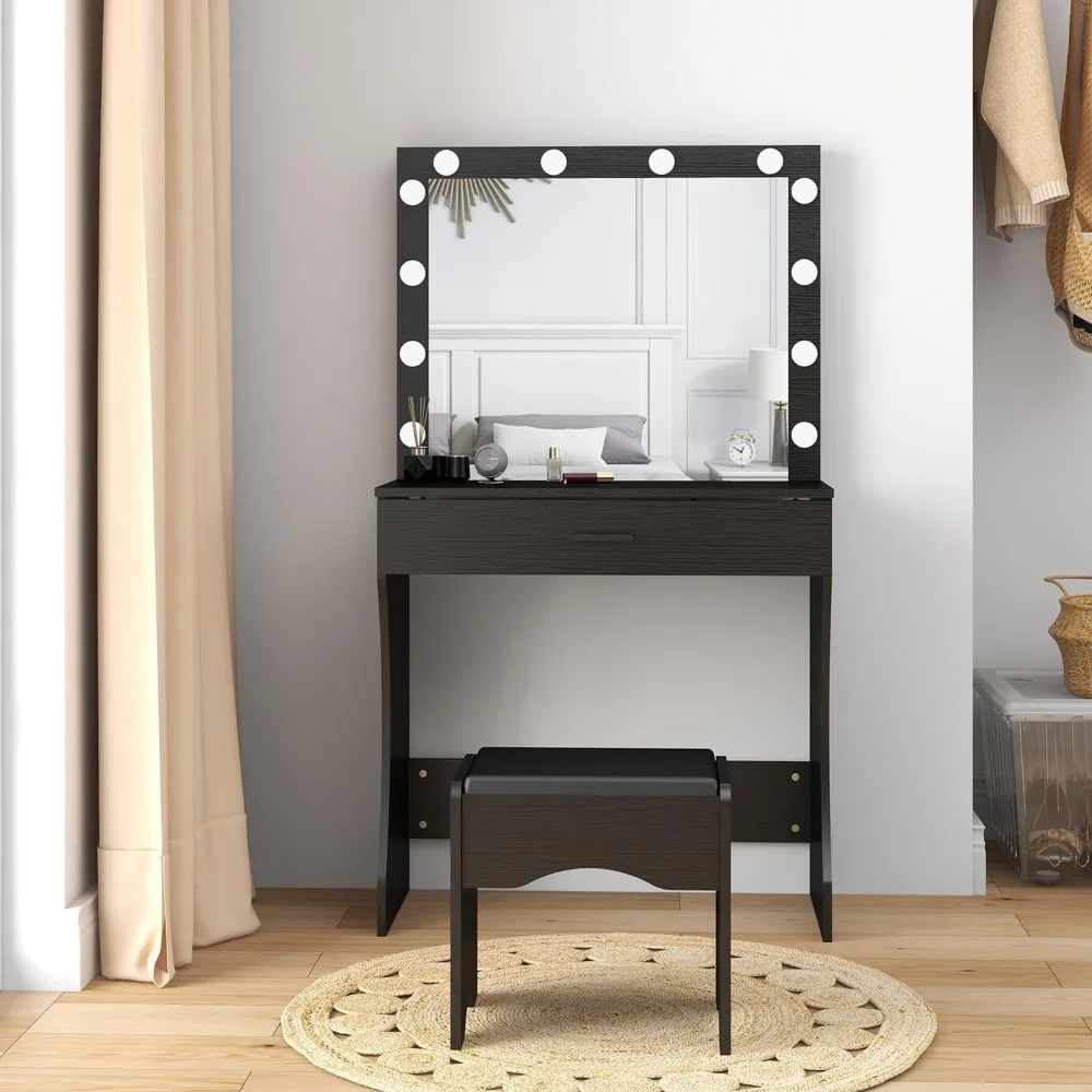 Furnitures Room Dresser for Bedroom Furniture Makeup Dressing Table Set With Mirror Makeup Vanity Desk Dressers Economic Mini