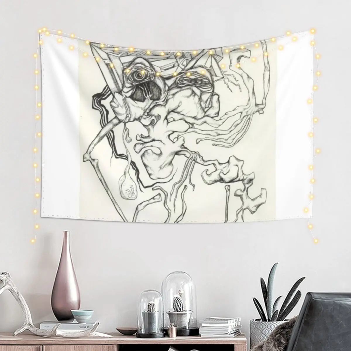 

Do I exist Tapestry Christmas Decoration Wall Decoration Items Decoration Pictures Room Wall Tapestry