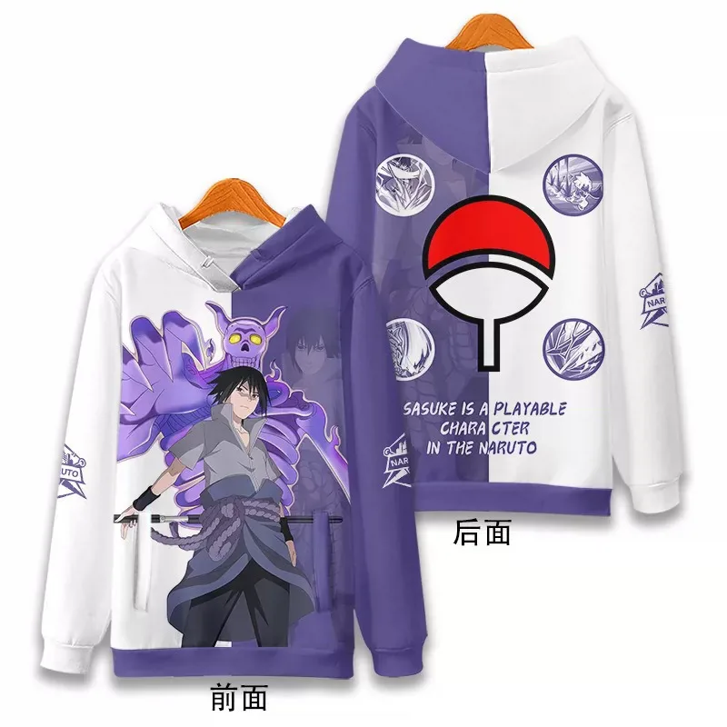 2026 Naruto Anime Hoodie – 3D Digitaldruck Japanischer Anime Pullover – Bequemer & Warmer Anime Merch für Herbst/Winter – Detail 6