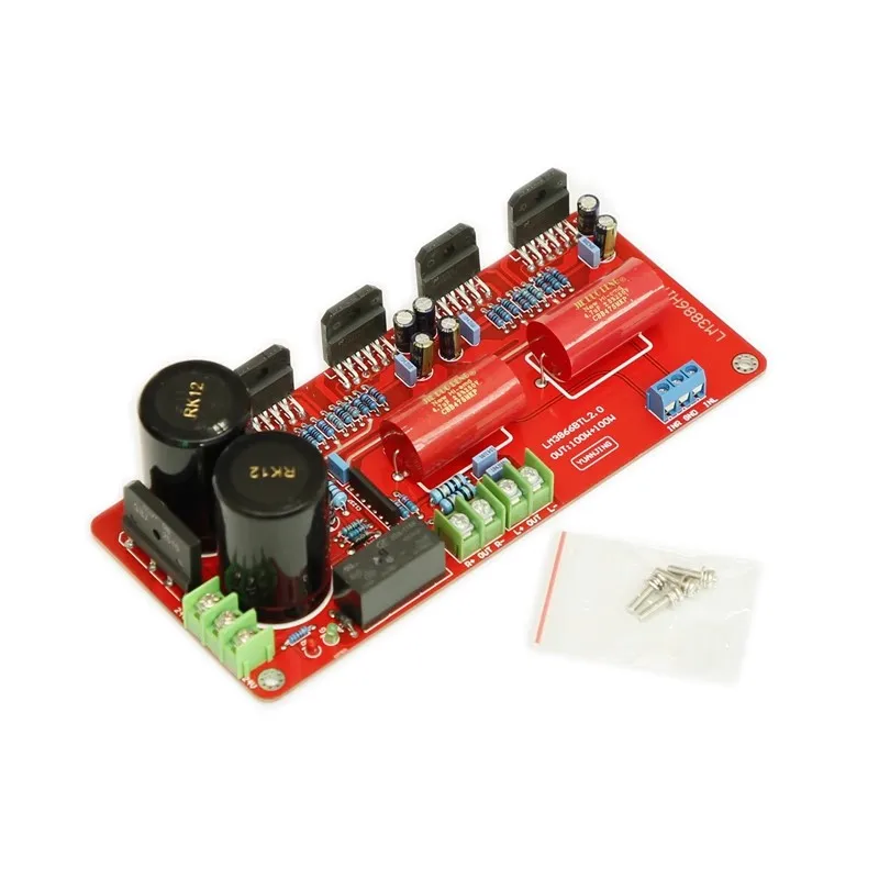 Dual AC24V LM3886 BTL 120W * 2 2.0 สเตอริโอ Hifi Fever เครื่องขยายเสียงดิจิตอล