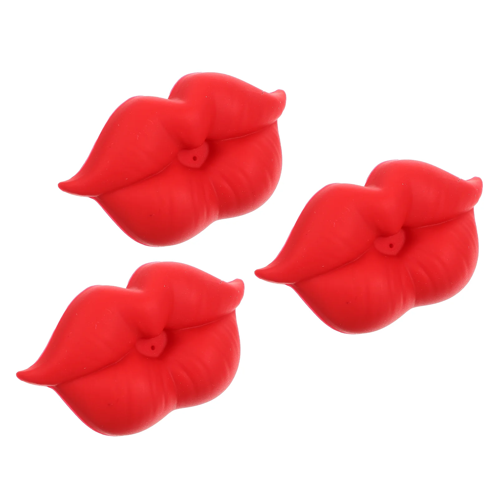 

3 Pcs Silicone Pacifier Babies Comforting Tool Lip Baby Pacifiers Soft Infant Supply Shaped Supple Silica Gel Toys