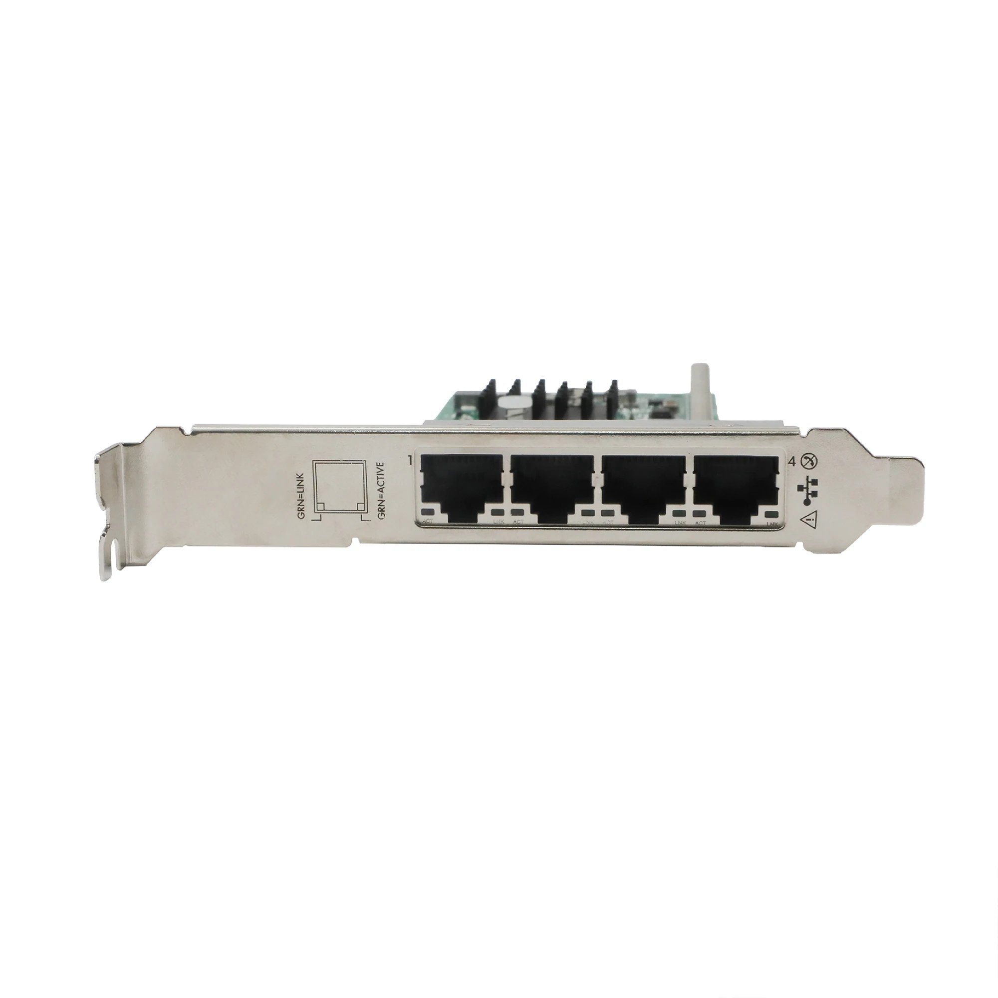 H3 C4-Port Gigabit Ethernet PCI-E server adapter network interface card