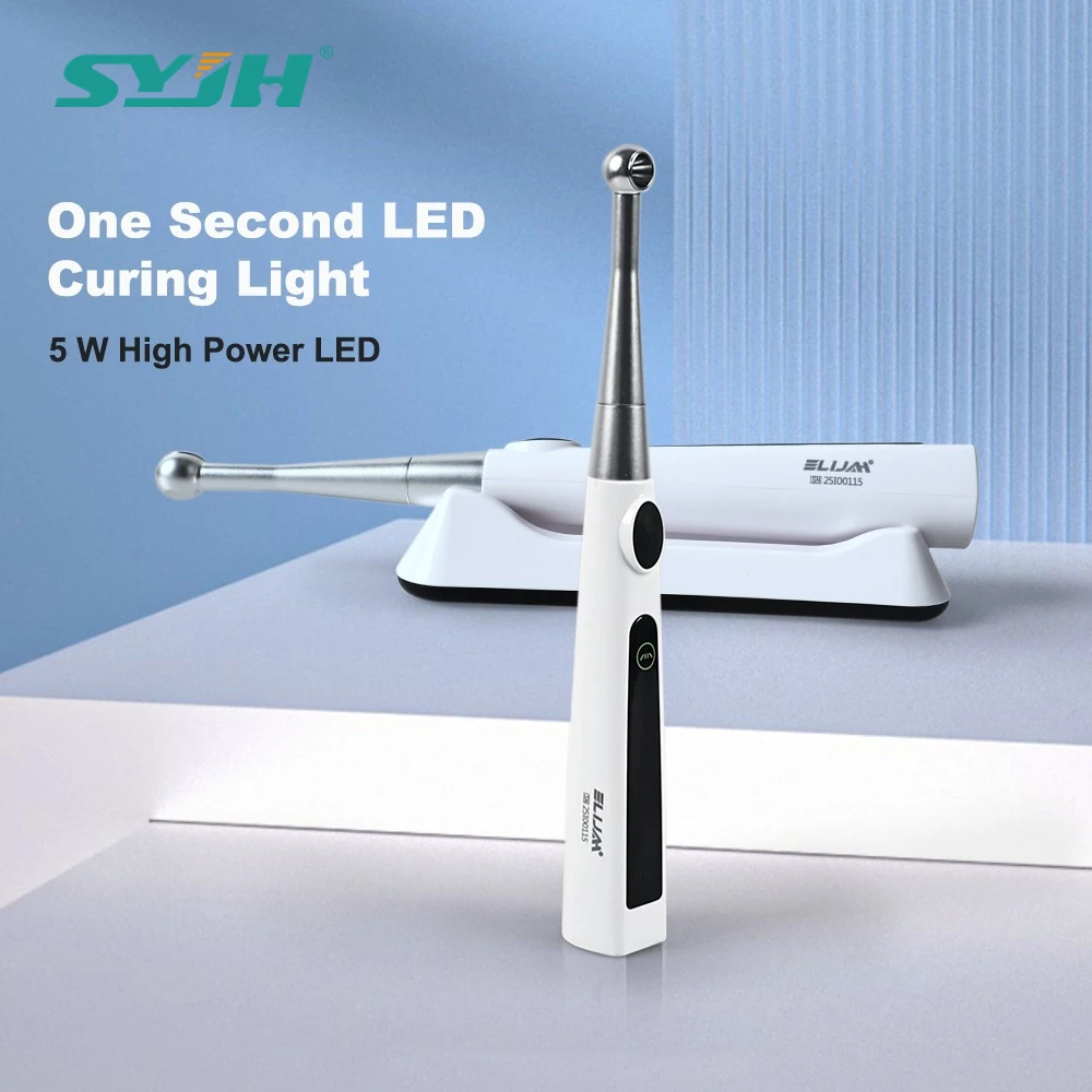 Lámpara de Fotocurado Dental SYJH 1Sec X Cure PRO, Multi-longitud de Onda 420~480nm, con Intensidad de Curado Rápido de 2400mW/cm²
