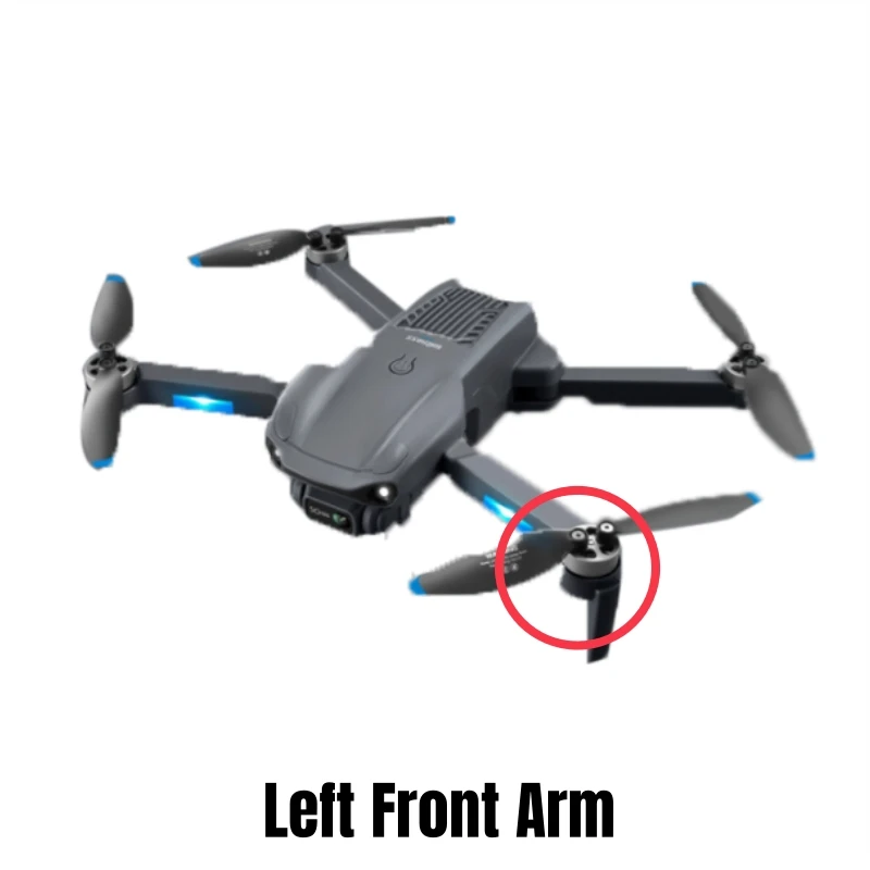 F12 F012 8K ESC Dual Camera FPV GPS Smart Return Brushless RC Drone Quadcopter Spare Parts 7.4V 2500Mah Battery/Propeller/Arm