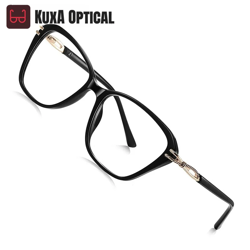 

XUKA Fashion New Anti-Blue Light Glasses Photochromic Customizable Prescription LS237 Personalized Butterfly Design Women's