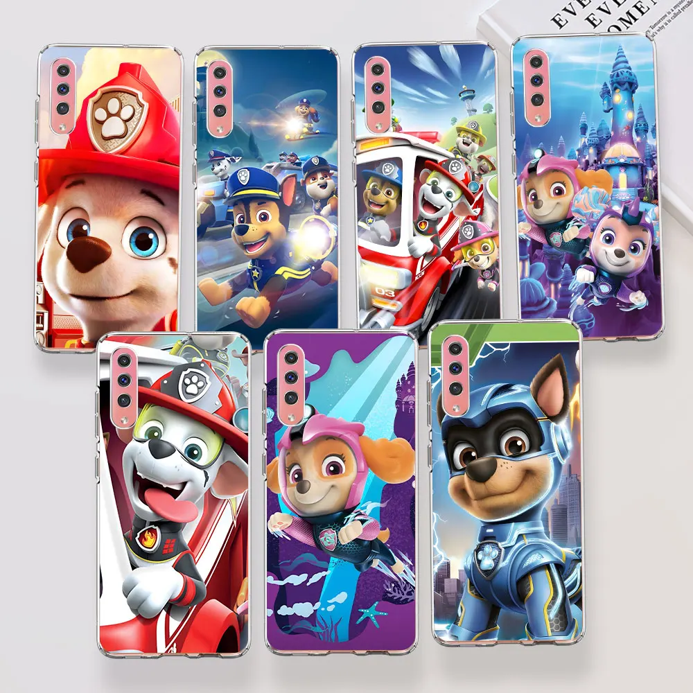 Paw Cartoon Dog Animal P-Patrol Case for Samsung Galaxy A30s A40 A70 A70s A10 A20e A50 A50s A6 A20 A30 A20s A10s TPU Phone Cover