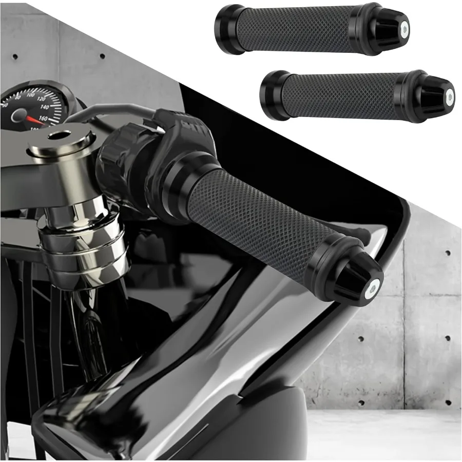 

2 шт. ручки для руля мотоцикла 7 8 1 ручки для мотоцикла аксессуары для тюнинга, совместимые с персонализированным двигателем Honda Yamaha Suzuki
