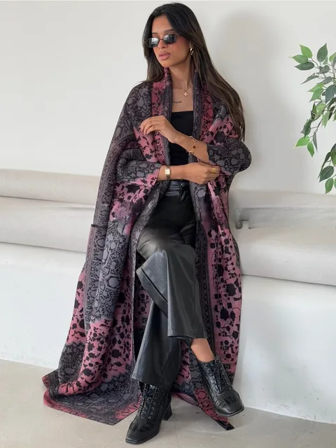 Eid Ramadan Party Dress for Women Muslim Abaya Pleated Bat Sleeve Long Dress Morocco Kaftan Vestidos Dubai Robe Jalabiya 2025