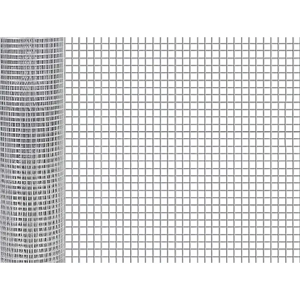 

48 x 100' 1/2 Galvanized Chicken Wire Mesh for Rabbit, Snake, and Garden Use