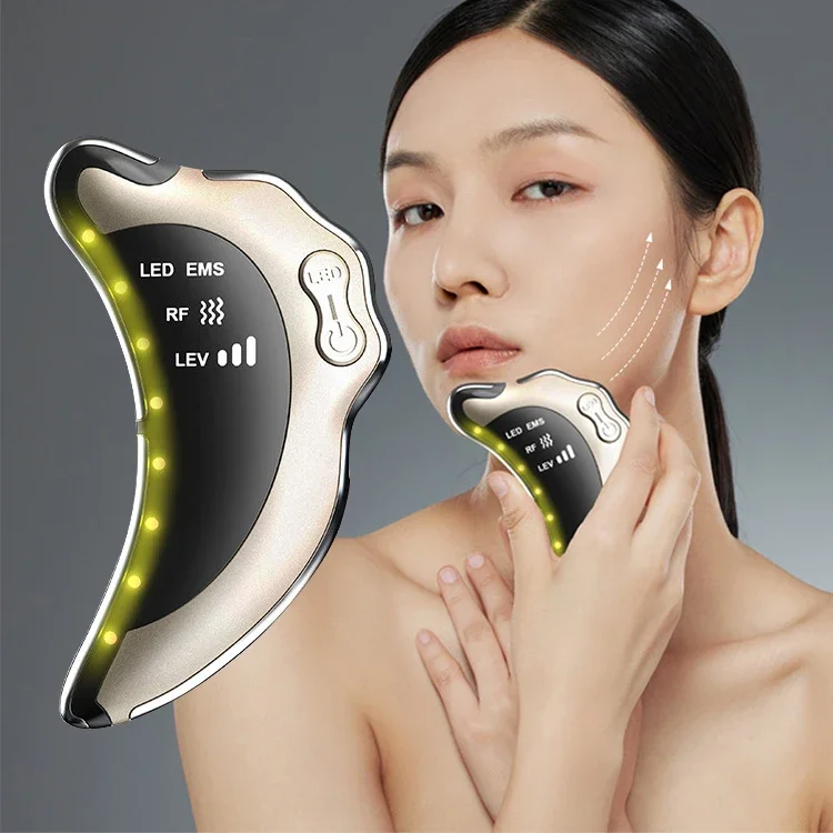 Skincare Beauty Device Handheld Eye Face Lift LED Mask Lifting Wand Muscle Stimulator EMS Facial Massager