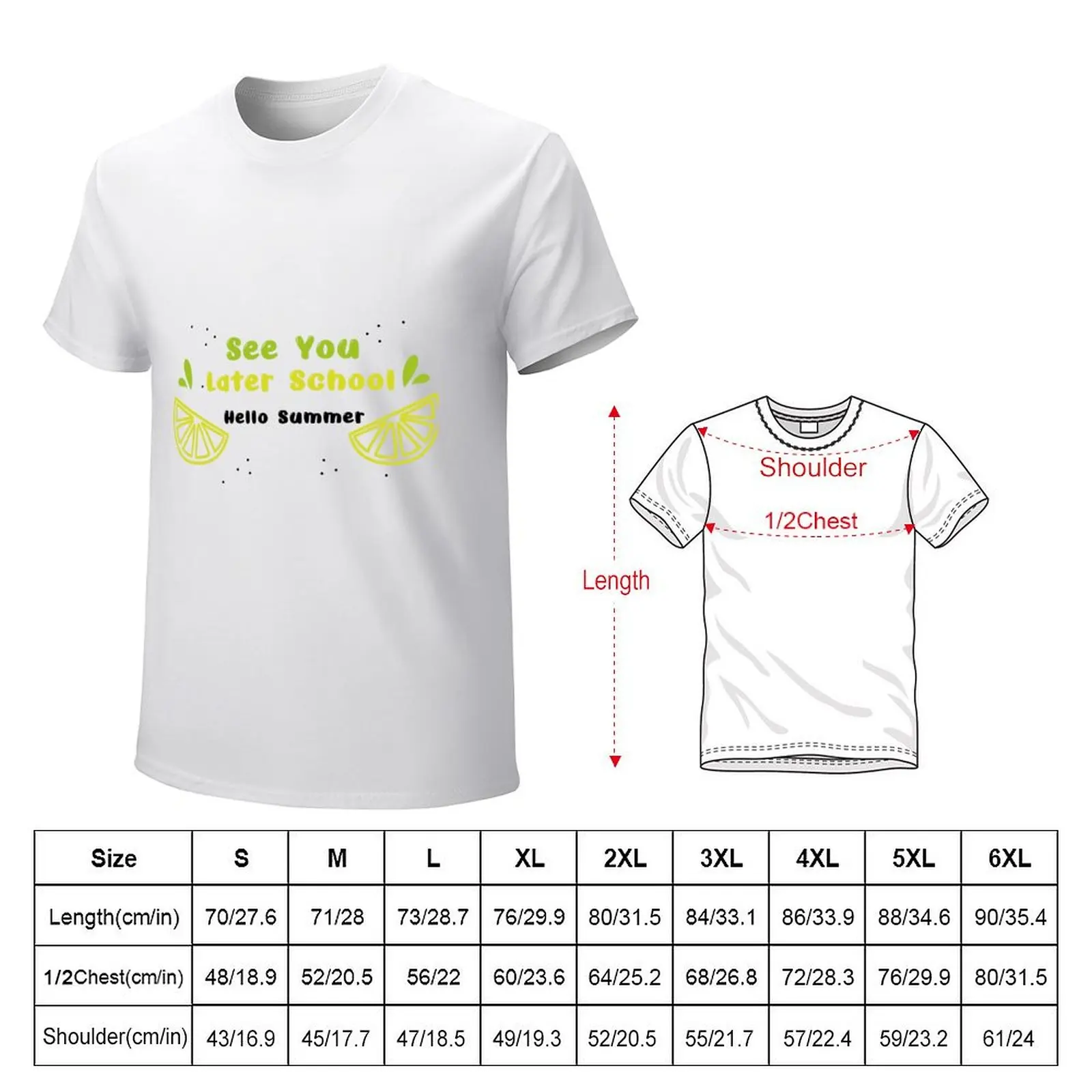 See You Later School Hello Summer, 2022 T-Shirt anime blanks mens funny t shirts