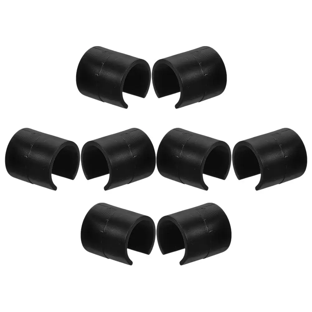 8 Pcs Flag Fixing Clips Windproof Garden Banner Clamps Plastic Yard Flag Holders Outdoor Display Lightweight Portable Easy