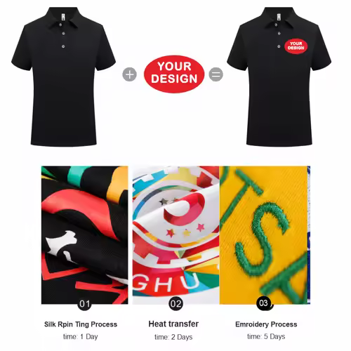Summer Casual Cheap POLO Shirt Personal Company Logo Customization Embroidery Printing Personalized Design Top - Image 5