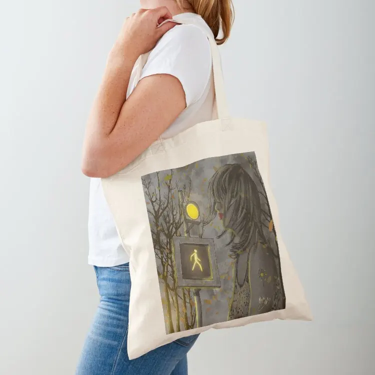 

Proceed with caution Tote Bag shopper bag woman Women's handbag shopping cart bags cloth bag woman