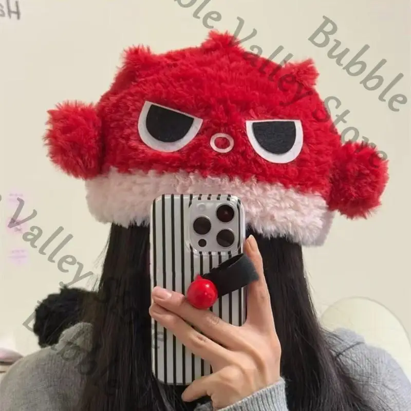 Anime Love and Deepspace Sylus Rafayel Cosplay Cartoon Fish Crow Hand-woven Hat Cute Headgear Hats Hand Knitting Ornament Gift