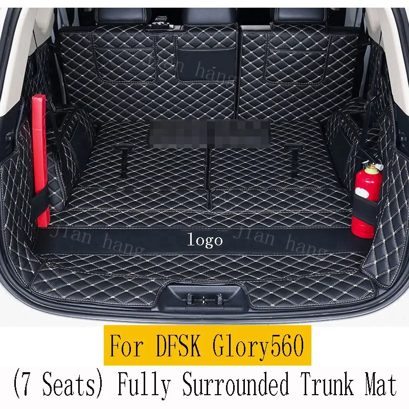 

For DFSK Glory560 trunk mat DFSK Glory S560 (7 seats) comfortable and durable fully surrounded trunk mat