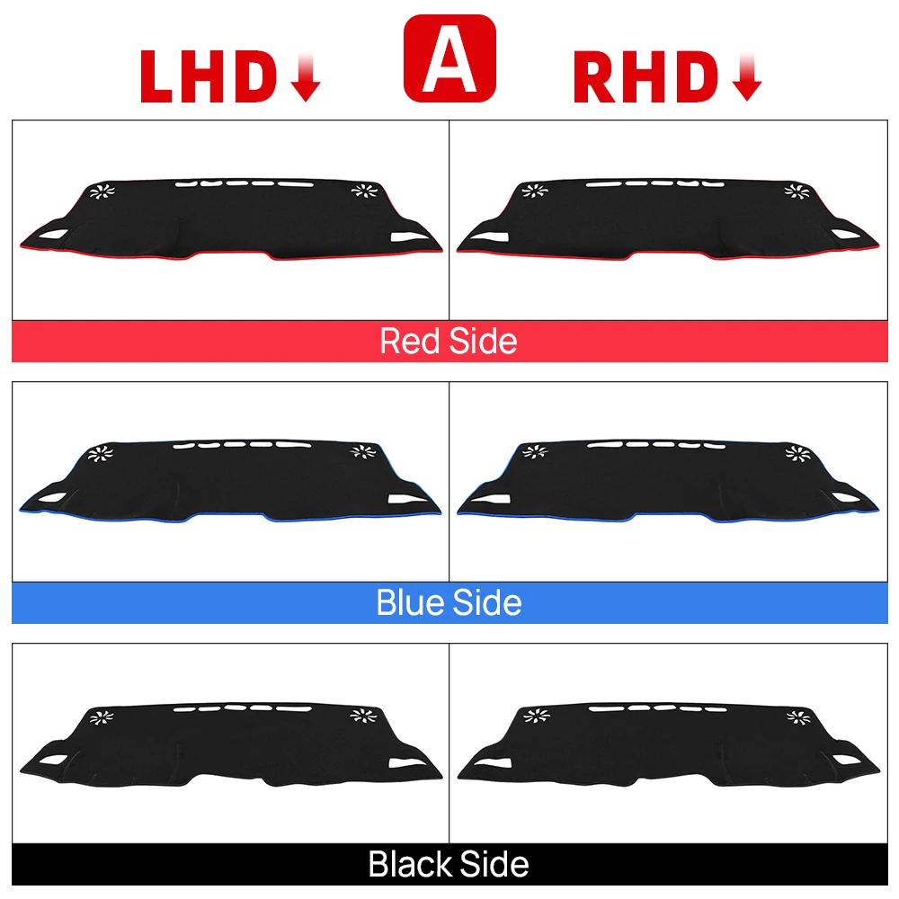 

Car Dashboard Cover Avoid Light Anti-UV Pad Sun Shade Mat Non-Slip Carpets For Toyota Corolla E210 2019 2020 2021 2022 2023 2024