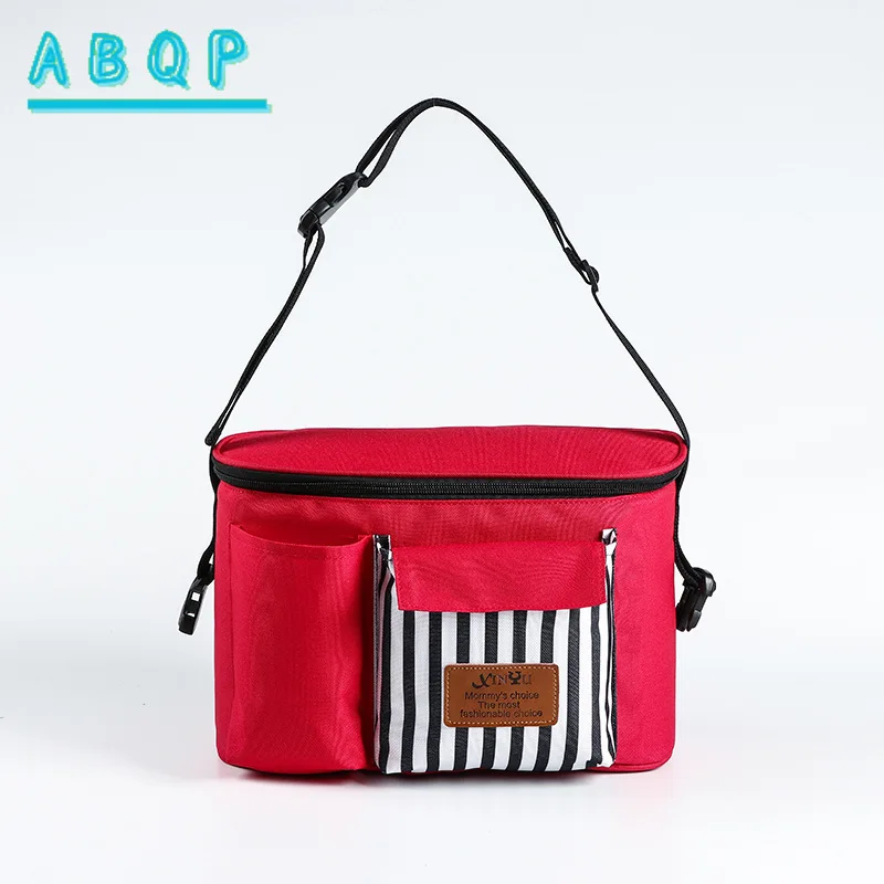 New Baby Stroller Hanging Bag Multifunctional Baby Bag Fashionable and Lightweight Stroller Storage Hanging Bag Large Capacity 3