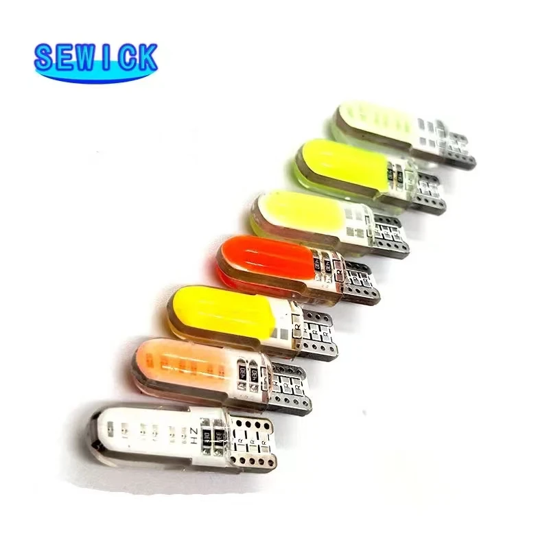 

100 шт., оптовая продажа, T10 COB 12 чипов, 80 мА, силикон 194, W5W, Кремниевая фотография автомобиля, автомобильный стиль, фотография, фотография автомобиля, в