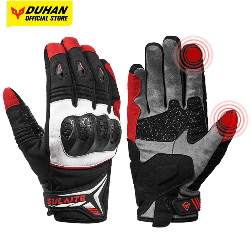 

Мотоциклетные перчатки из ТПУ с защитой от падения, мотоциклетное оборудование для верховой езды, мотоциклетные перчатки с полным пальцем, зимние ветрозащитные мотоперчатки