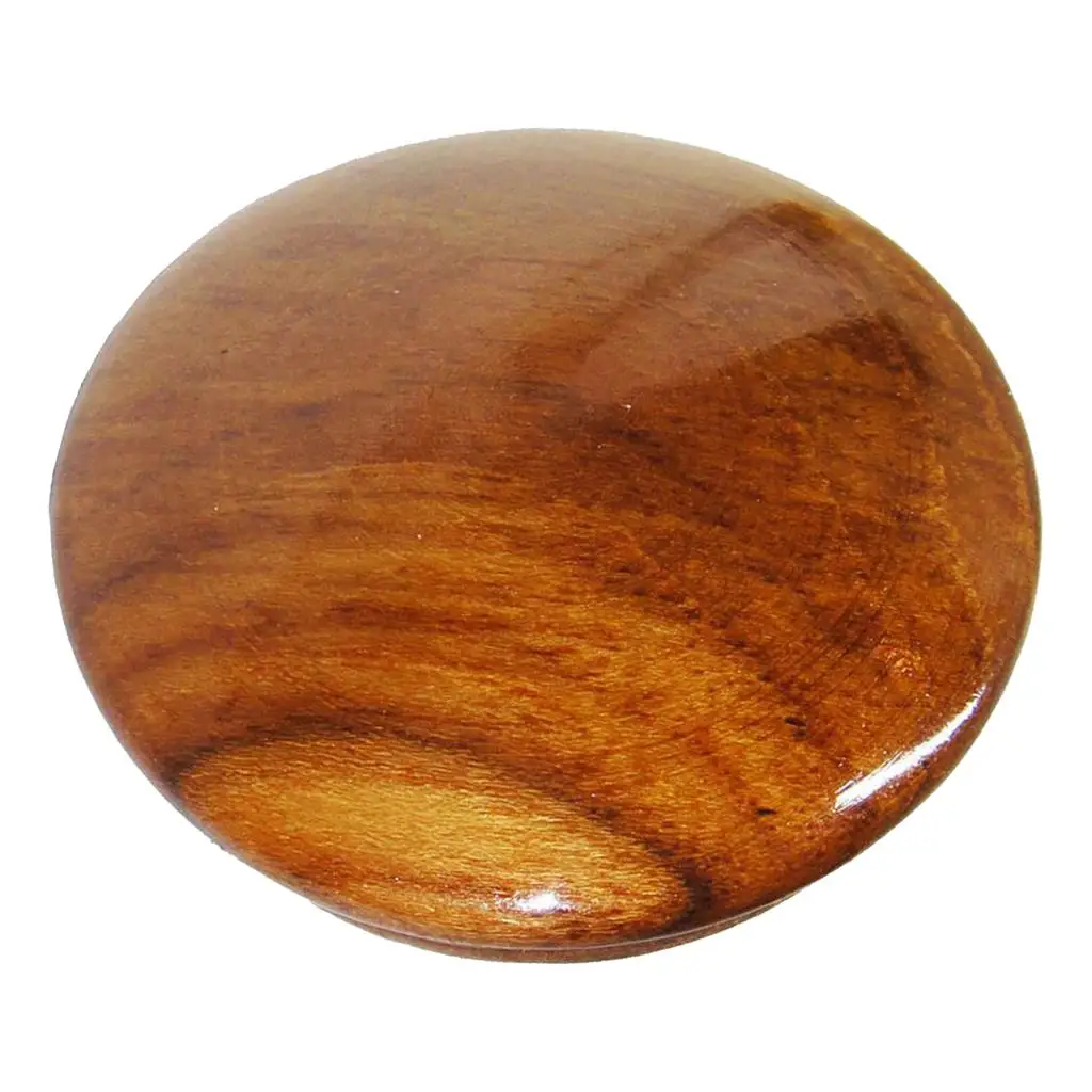 

Marine Boat Steering Wheel Center Cap Teak Wood Gloss Finish for Sailing Cable Equipment Replacement