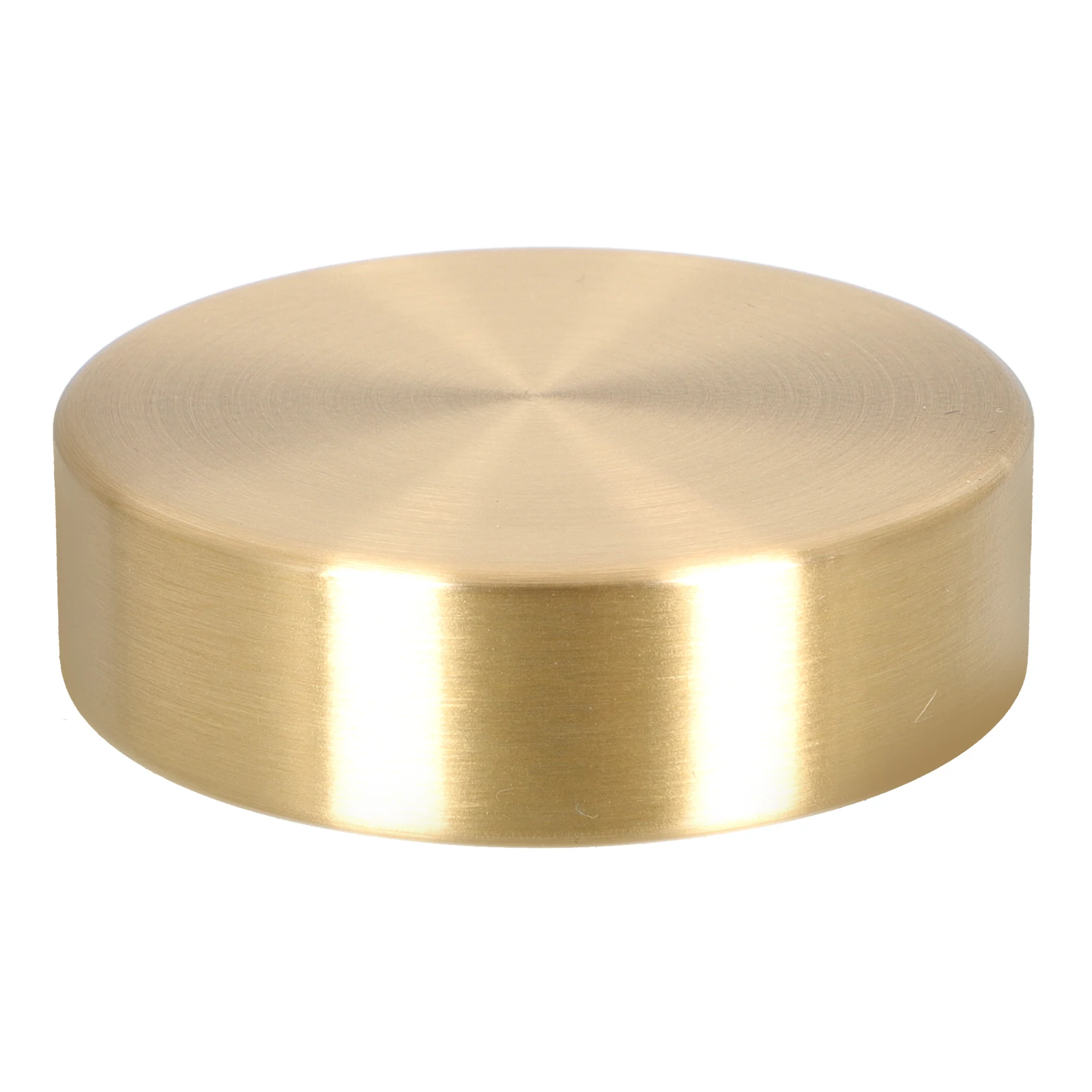 

1 Piece Solid Brass Round Paperweight 5cm Large Size Calligraphy Desk Accessory Flatten Hold Down Paper Smooth Edges