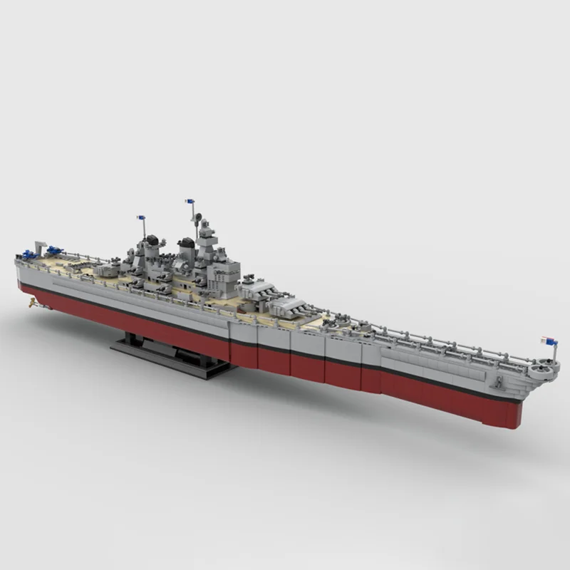 3797 pièces MOC U S Missouri BB modèle blocs de construction Architecture assembler idée créative jouet éducation cadeau de noël brique enfants