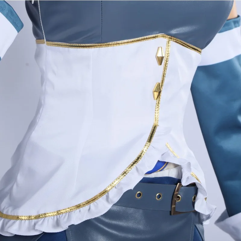 Disfraz de Anime Puella Magi Madoka Magica Miki Sayaka, uniforme para niña, juego de rol, vestido de cómic Con, accesorio de fiesta de Halloween, traje cos