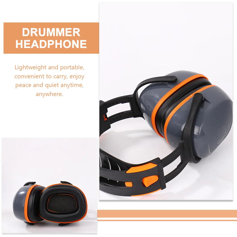 Universal Musical Headset Noise Cancelling Headphones Ear Muffs Earphones Stereo Sound Canceling Over Drummer