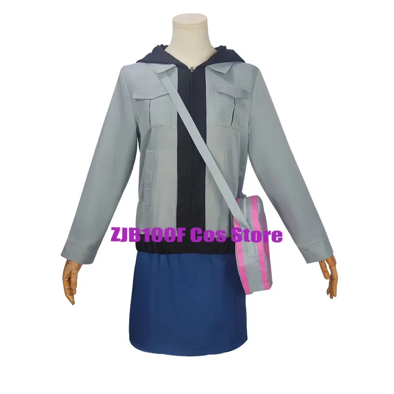Ramona Flowers Cosplay Anime Scott Pilgrim Costume Ramona Uniform Bag Suit Halloween Carnival Party Role Play Outfit for Women