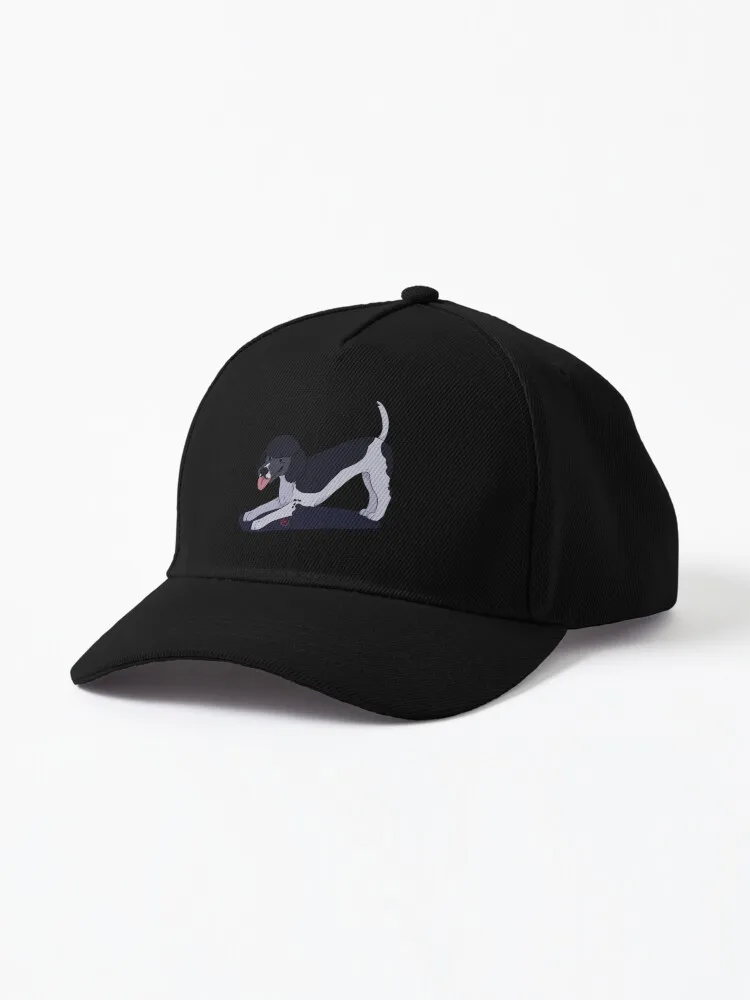 Puppy Love 2: Poodle (Black Parti) Baseball Cap |-F-| summer hats Custom Cap Sports Caps New In The Hat Mens Hat Women's