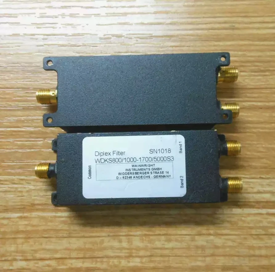 WI WDKS800/1000-1700/5000S3 SMA RF Coaxial Duplexer (Filter)