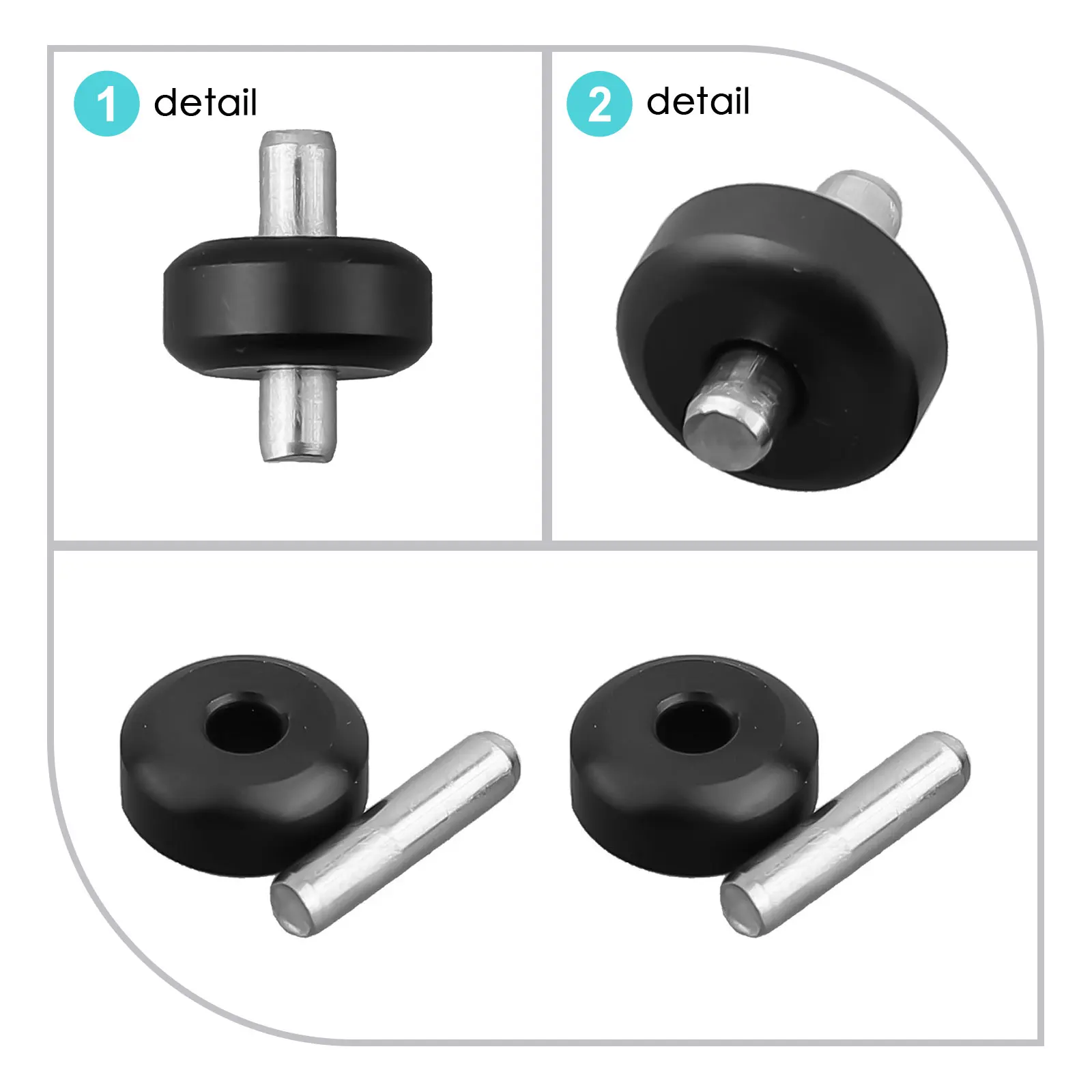 Replacement Wheels for Tineco Vacuum Cleaners Fits Floor 3 S3 S3 Breeze Essential Spare Parts for Enhanced Cleaning Efficiency