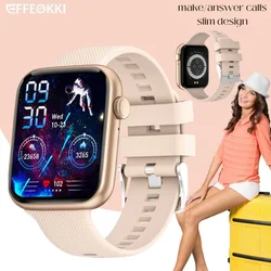 Ladies Smartwatch BT Calls Waterproof Monitoring Blood Pressure Women's Wristwatch Smart Watch Turkish Language Support 2024